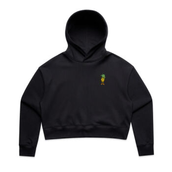 Wonky Cropped Hoodie - Classic (Femme) Thumbnail